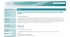 Desktop Screenshot of conference.ifess.org